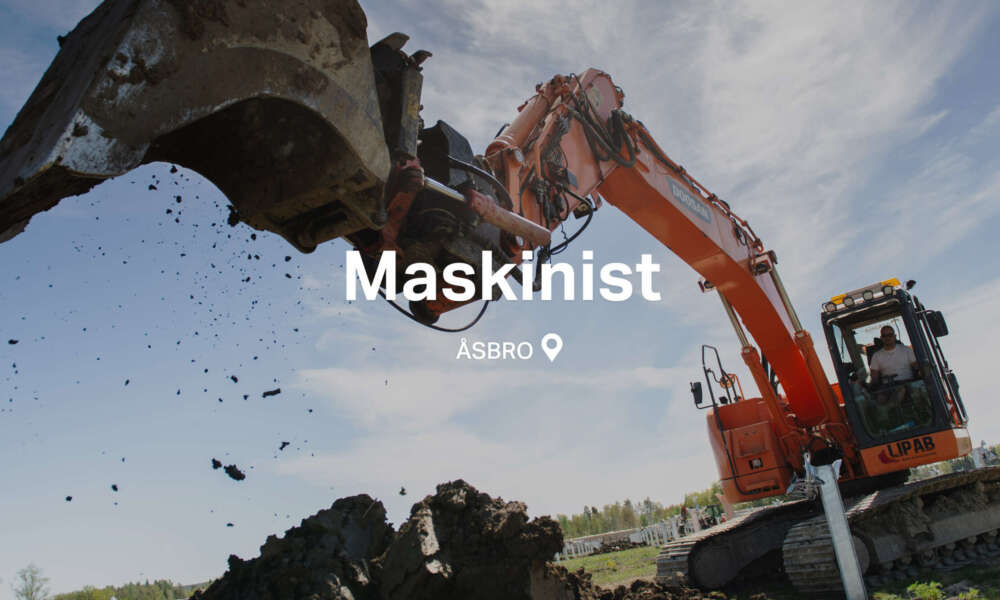 Maskinist-sökes